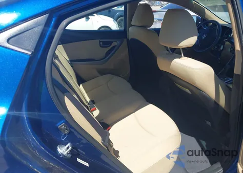 2013 Hyundai Elantra Gls (Ulsan Plant) z USA, uszkodzony, nr VIN KMHDH4AEXDU633594